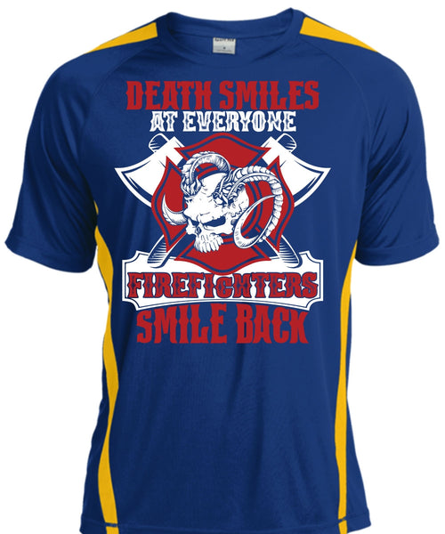Firefighters Smile Back T Shirt, Being A Firefighter T Shirt, Cool Shirt