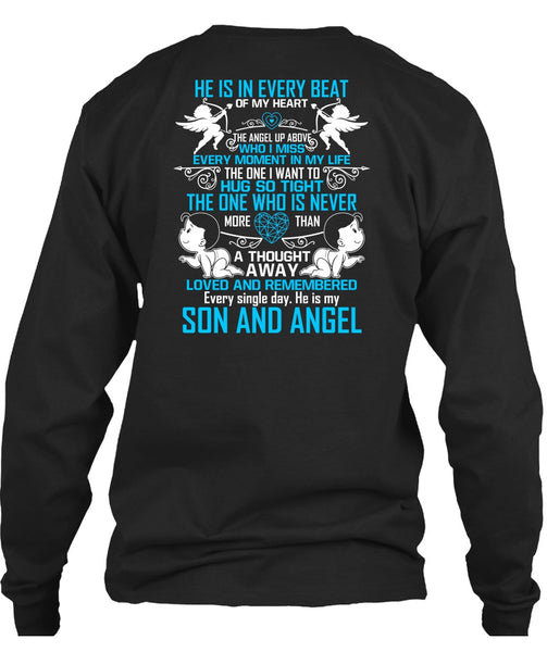 Beat Of My Heart T Shirt, Son And Angel T Shirt