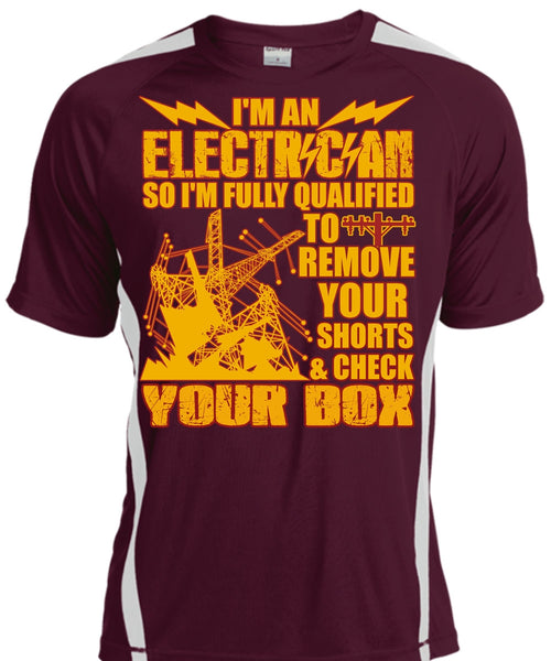 I'm An Electrician T Shirt, Check Your Box T Shirt, Cool Shirt