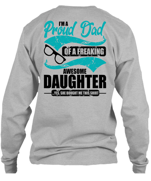 I'm A Proud Dad T Shirt, I Love Dad T Shirt