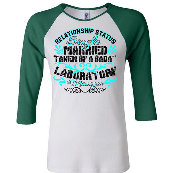 Married Taken By A Laboratory Manager T Shirt, I Love Manager T Shirt, Awesome T-Shirts