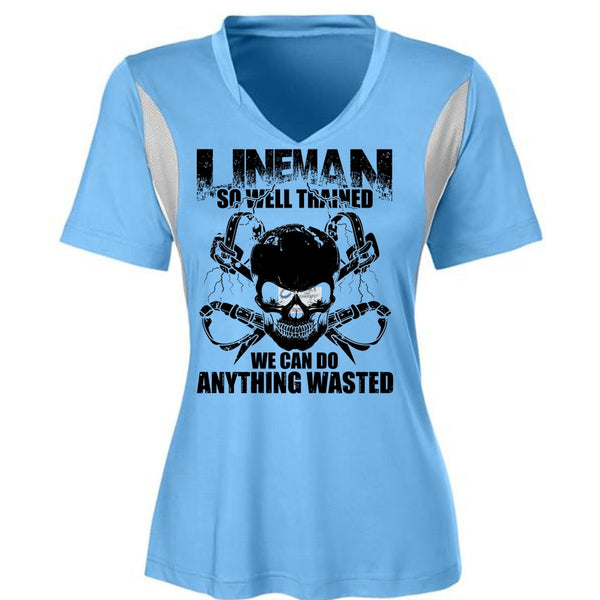 Lineman So Well Trained T Shirt, I Love Lineman T Shirt, Awesome T-Shirts