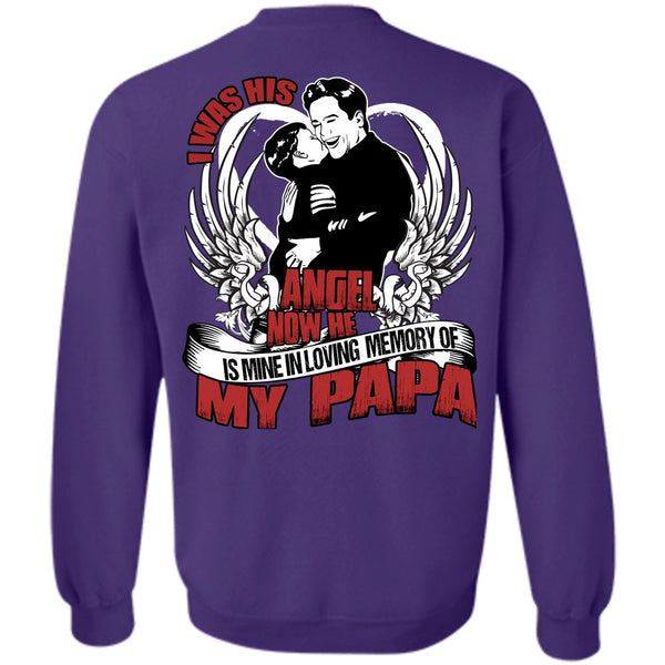Loving Memory Of My Papa T Shirt, I Love Papa Sweatshirt
