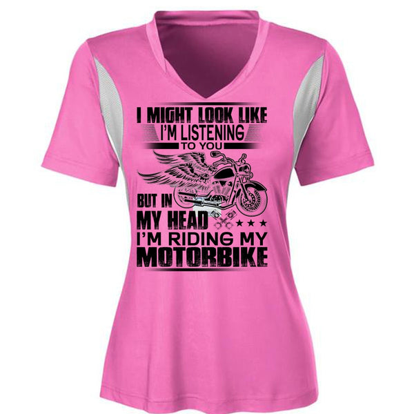 I'm Riding My Motorbike T Shirt, I Love Biker T Shirt, Awesome T-Shirts