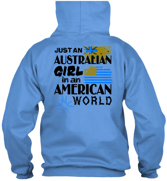 Just An Australian Girl In An American World T Shirt, Wait For Halloween T Shirt