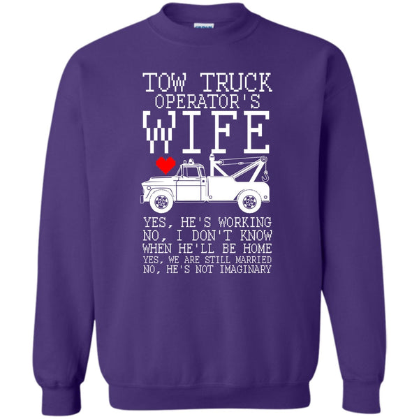 I'm A Truck Operator's Wife T Shirt, Coolest Trucker Sweatshirt
