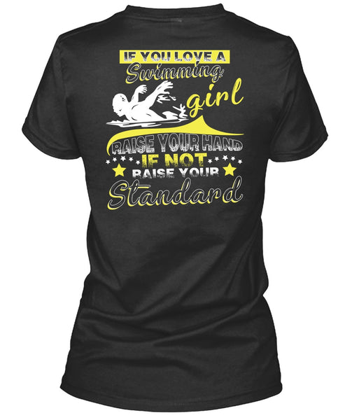 You Love A Swimming Girl T Shirt, Being A Swimmer T Shirt