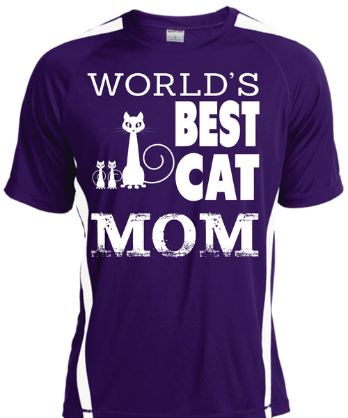 World's Best Cat Mom T Shirt, Family T Shirt, Being A Mom T Shirt