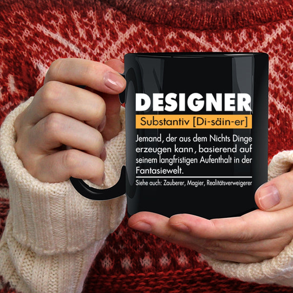 Designer Coffee Mug, Cool Gift For Designer Coffee Cup