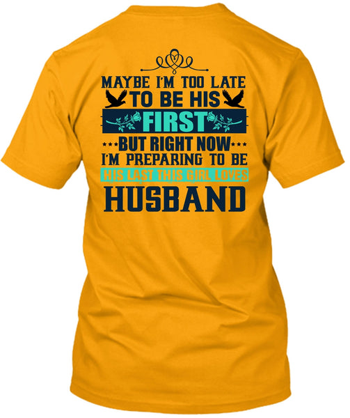 This Girl Loves Husband T Shirt, I Love Wife T Shirt
