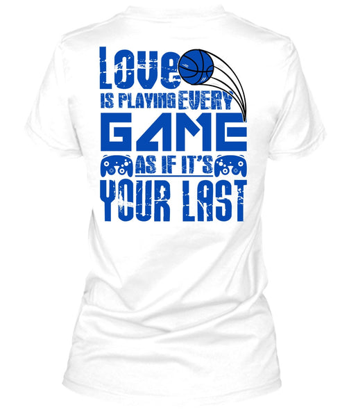 Love Is Playing Game T Shirt, I Love Gaming T Shirt