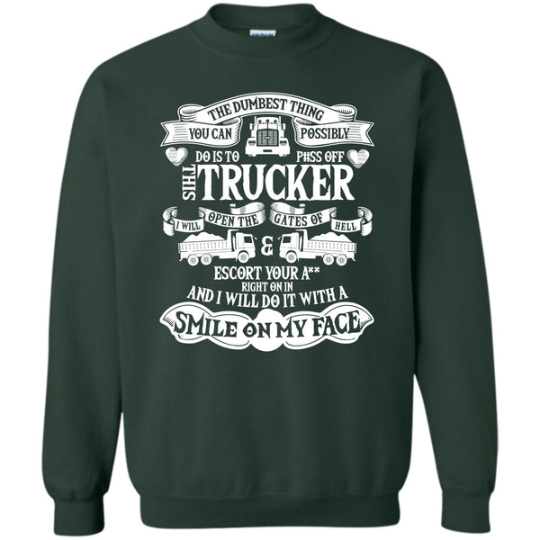 Coolest Trucking T Shirt, I Am A Truck Driver Sweatshirt