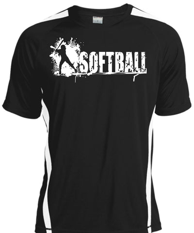 A black t-shirt with the shopify logo