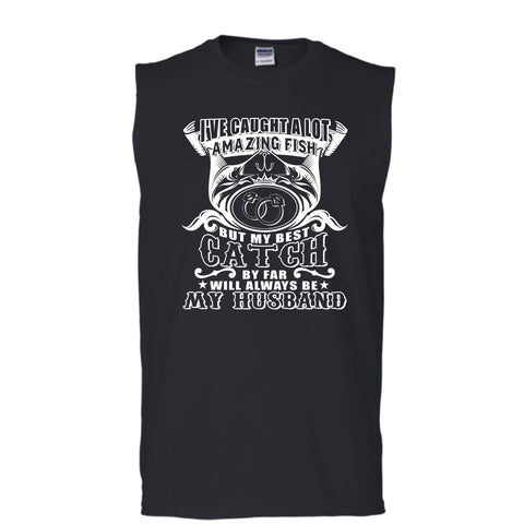 A black t-shirt with the shopify logo