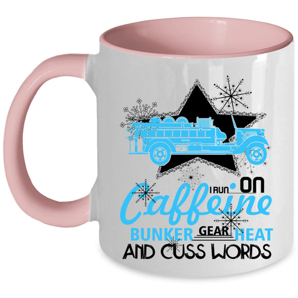 Christmas Gift For Fireman Coffee Mug, Cute Firefighter Accent Mug