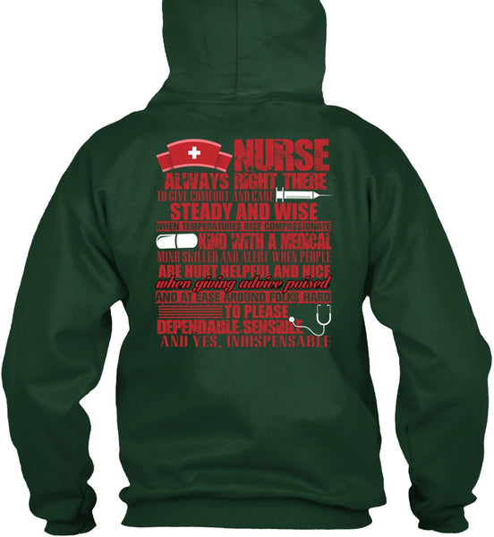 Nurse Always Right T Shirt, Kind With A Medical T Shirt