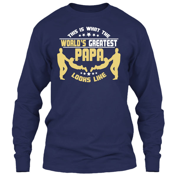 This Is What The World's Greatest Papa T Shirt, Greatest Papa T Shirt
