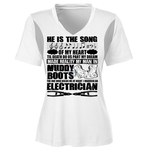 I Married An Electrician T Shirt, I Love Electrician T Shirt, Awesome T-Shirts
