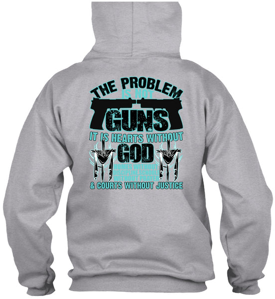 The Problem Is Not Guns T Shirt, I Love Veteran T Shirt