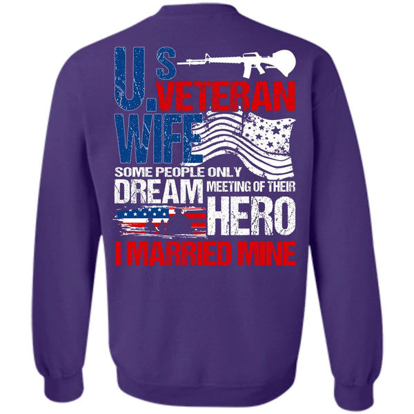 I Married Mine T Shirt, I Love Veteran Sweatshirt