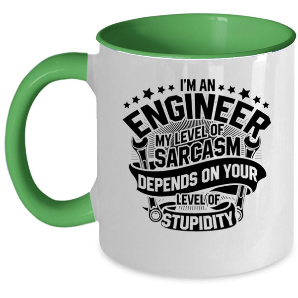 Cute Gift For Engineer Coffee Mug, I'm An Engineer Accent Mug