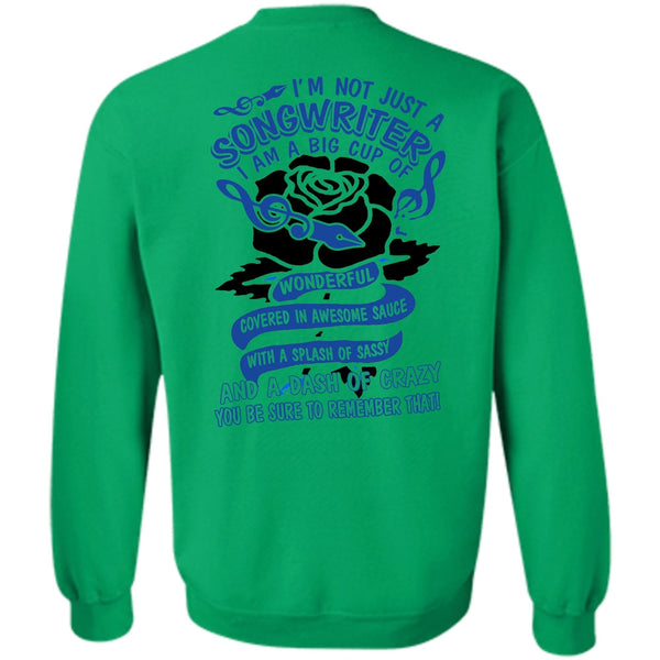I Love Writing T Shirt, I'm Not Just A Songwriter Sweatshirt