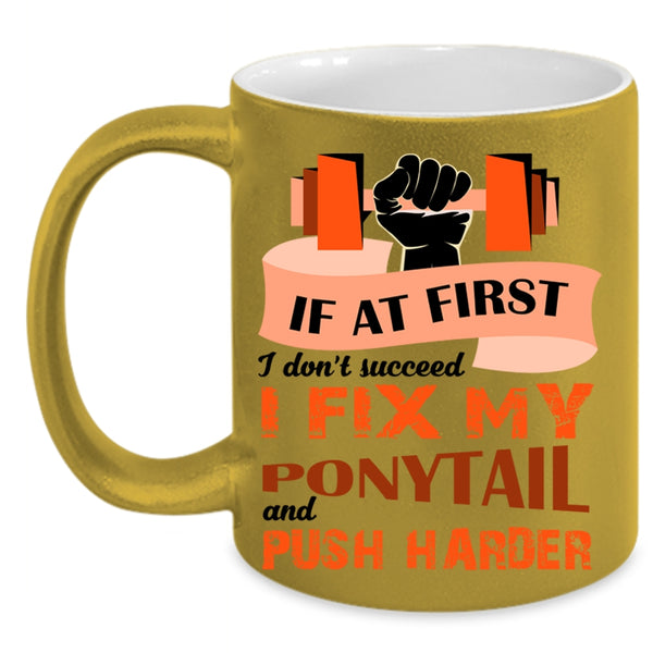 Best Gift For Gymnast Coffee Mug, Cool Weightlifting Accent Mug