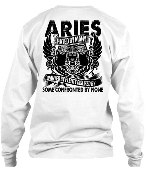 Aries Hated By Many Wanted T Shirt, I Love Aries T Shirt