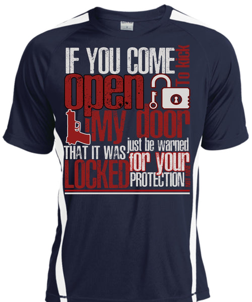 If You Come To Kick Open My Door T Shirt, Being A Gunner T Shirt, Cool Shirt