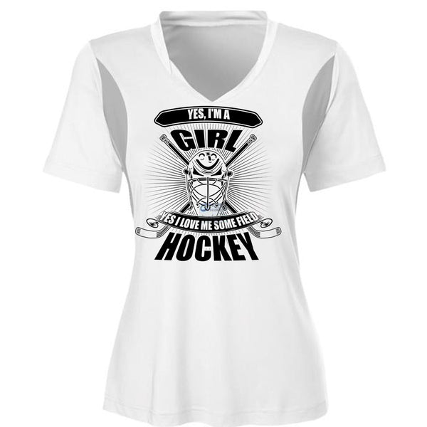 I'm A Girl T Shirt, I Love Hockey T Shirt, Awesome T-Shirts