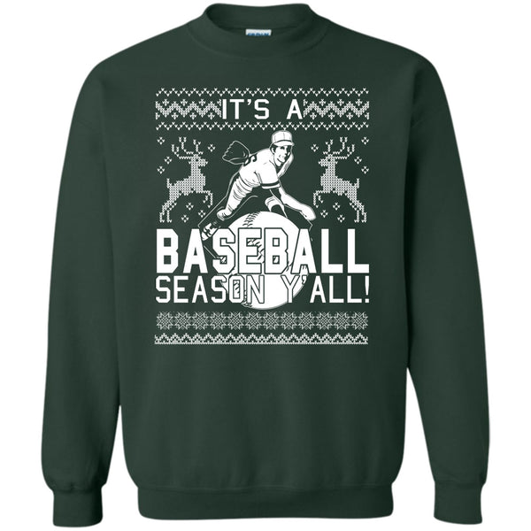 Coolest Baseball Player T Shirt, Merry Christmas Gift Sweatshirt