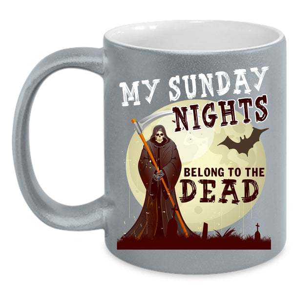 My Sunday Nights Coffee Mug, Funny Saying Coffee Cup