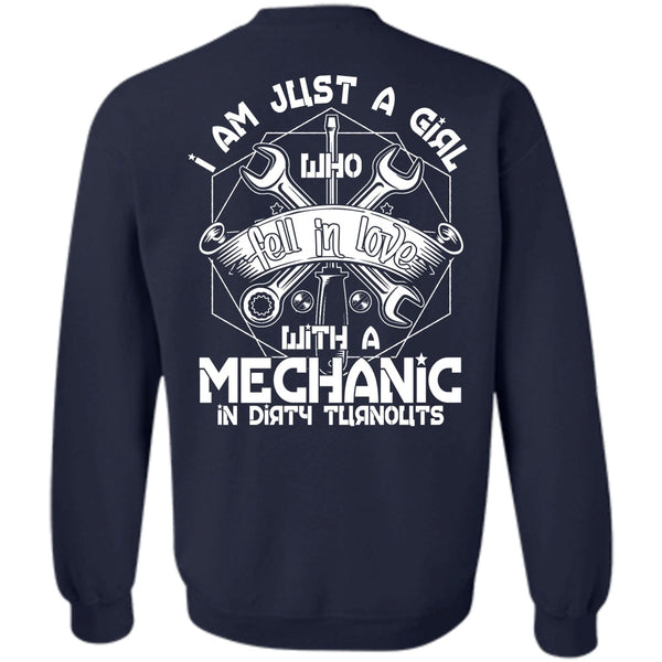 Fell In Love With A Mechanic T Shirt, I Love Mechanic Sweatshirt
