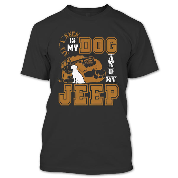 A black t-shirt with the shopify logo