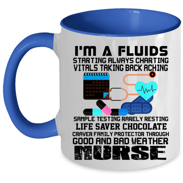Cute Gift For Nurse Coffee Mug, I'm A Nurse Accent Mug