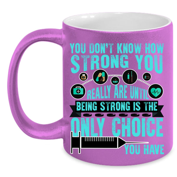 Awesome Nurses Coffee Mug, Strong Nurses Accent Mug