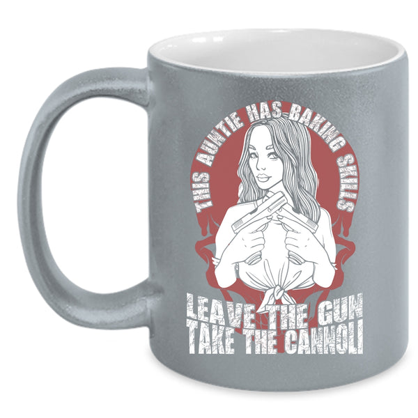 This Auntie Has Baking Skills Coffee Mug, Funny Gift For Auntie Coffee Cup