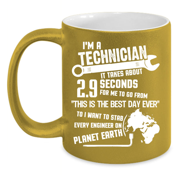 I'm A Technician Coffee Mug, Awesome Technician Coffee Cup
