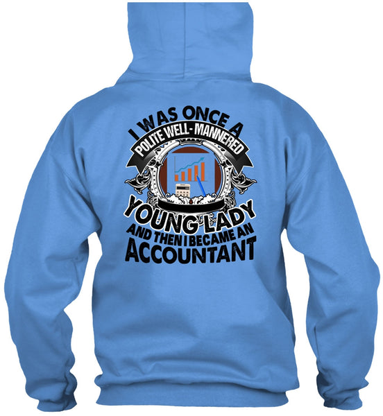 I Became An Accountant T Shirt, I Love Accountant T Shirt