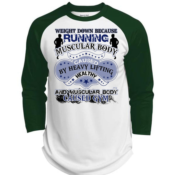 Running Muscular Body T Shirt, I Love Running T Shirt, Awesome T-Shirts  (Polyester Game Baseball Jersey)