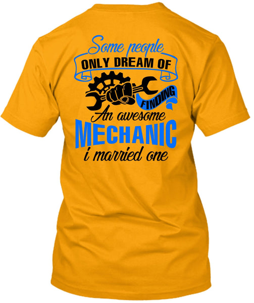 Awesome Mechanic T Shirt, I Love Mechanic T Shirt