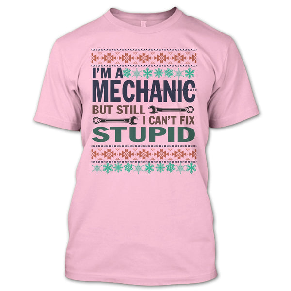 I'm A Mechanic T Shirt, Merchanic Merry Christmas T Shirt