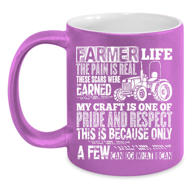 Farmer Life Coffee Mug, Cool Gift For Farmer Coffee Cup