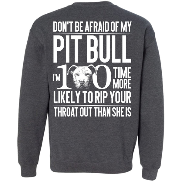 My Love T Shirt, I Love Pit Bull Sweatshirt