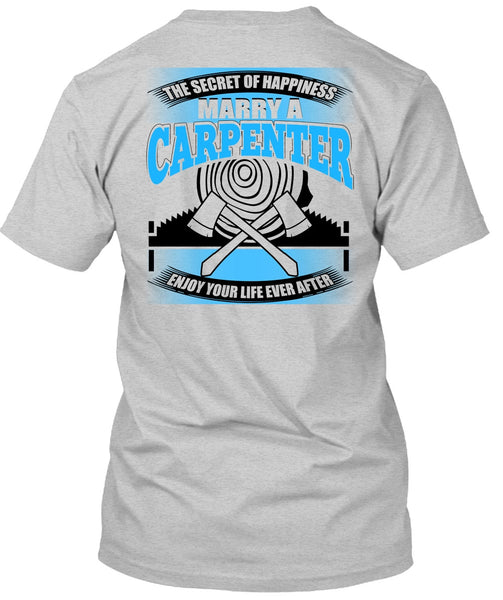 Marry A Carpenter T Shirt, I Love Carpenter T Shirt