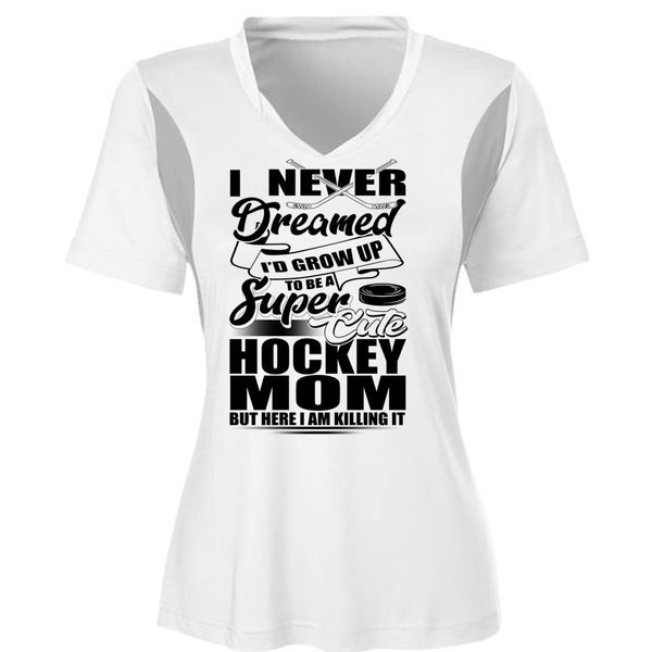 Cute Hockey Mom T Shirt, I Love Hockey T Shirt, Awesome T-Shirts