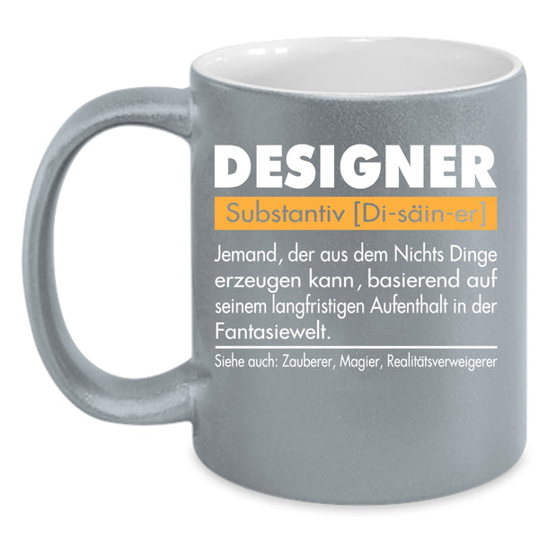 Designer Coffee Mug, Cool Gift For Designer Coffee Cup