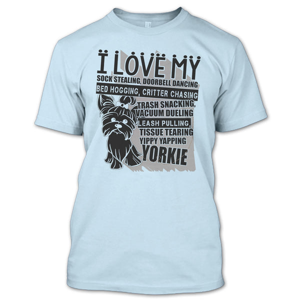 I Love My Sock Stealing T Shirt, I Am A Dog Lover T Shirt