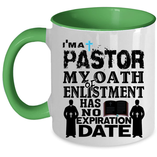 Best Gift For Dad Coffee Mug, I'm A Pastor Accent Mug