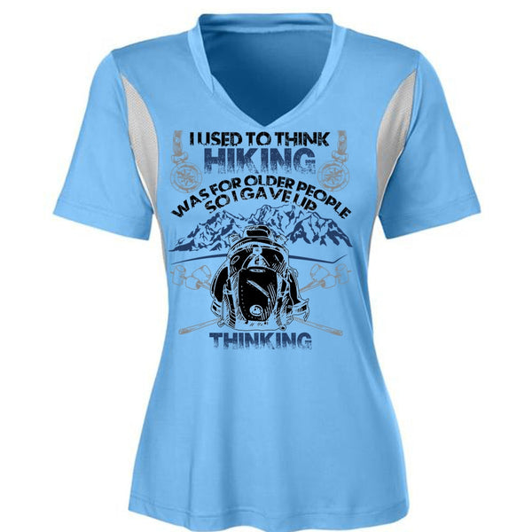 I Used To Think Hiking T Shirt, I Love Hiking T Shirt, Awesome T-Shirts